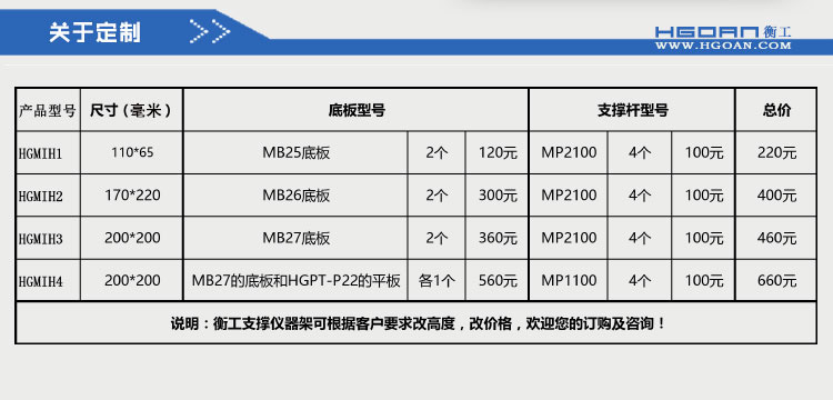 光學(xué)平板 支撐儀器架 增高工作臺(tái) 光學(xué)儀器臺(tái)墊高塊 衡工儀器