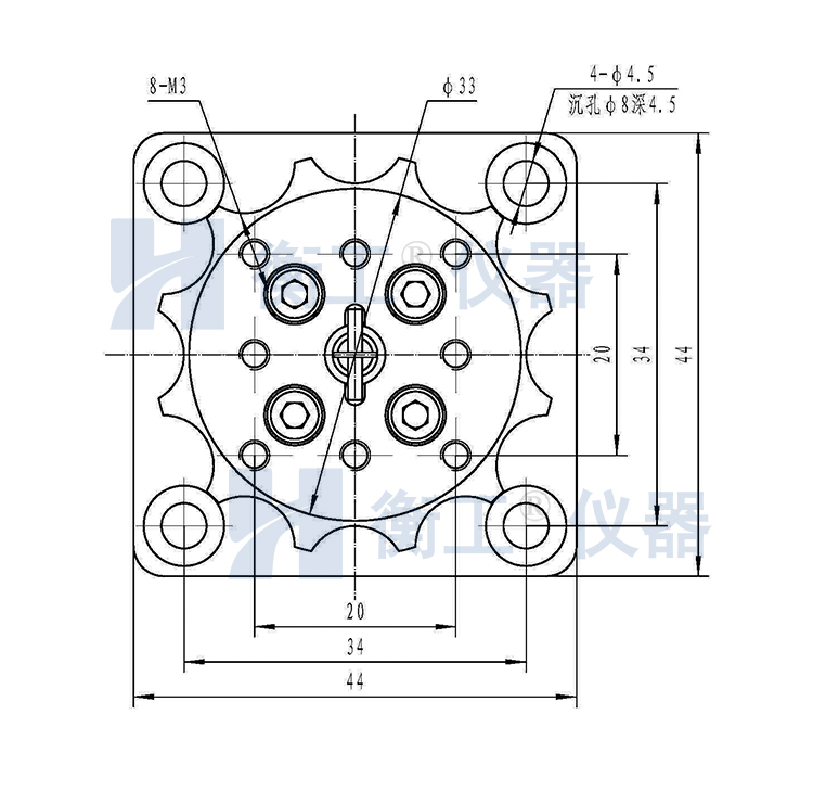 衡工HGVM0610小型旋轉(zhuǎn)升降臺